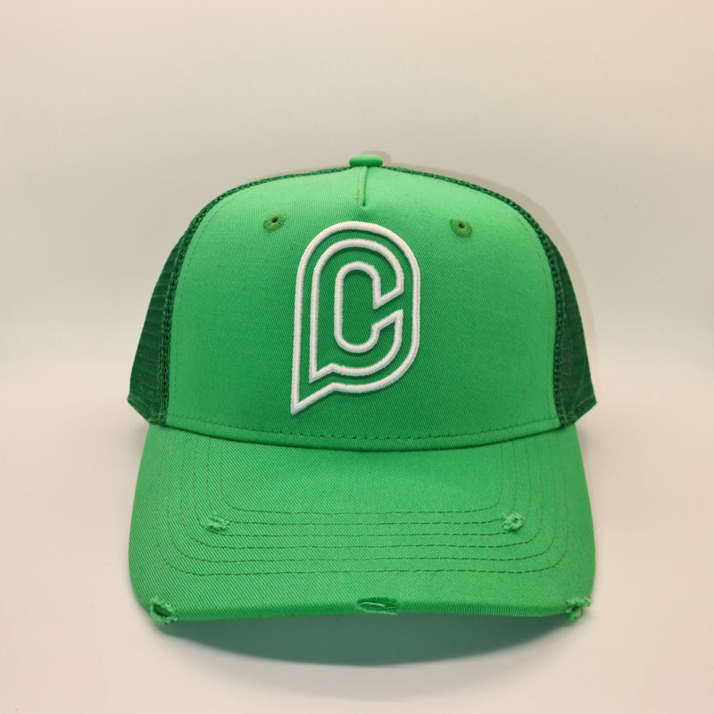 C EMBLEM Trucker - Island Green