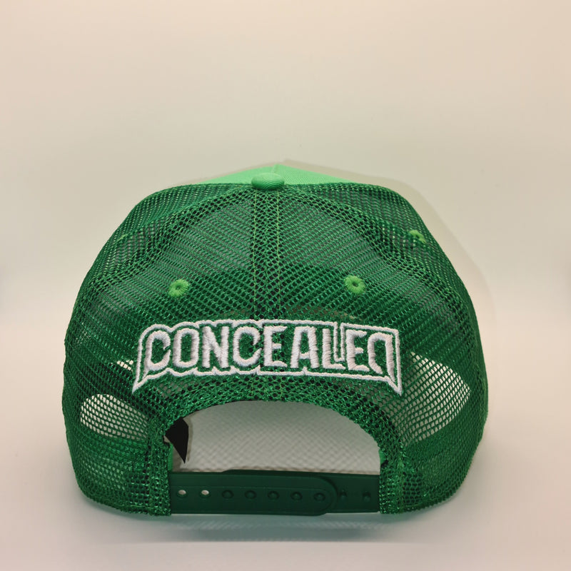 C EMBLEM Trucker - Island Green