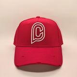 C EMBLEM Trucker - Red