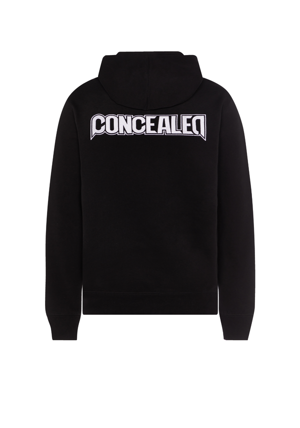 C EMBLEM Hoodie - Black