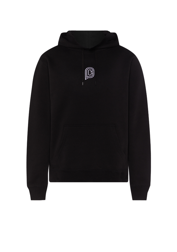 C EMBLEM Hoodie - Black