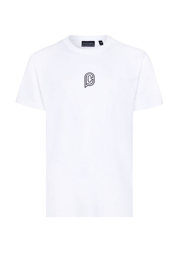 C EMBLEM Tee - White